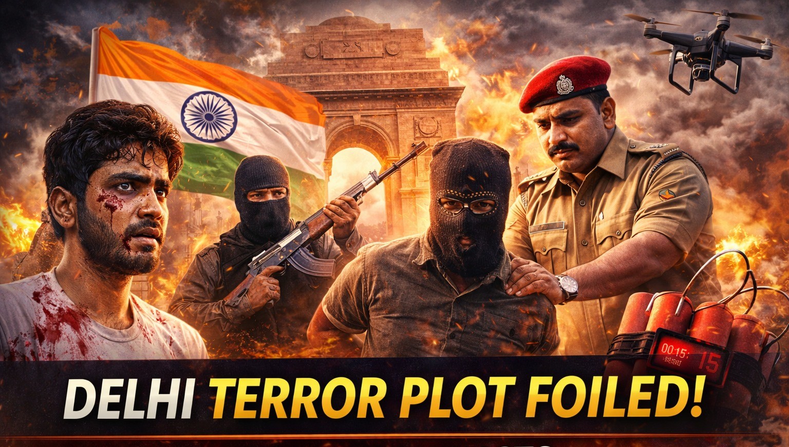 Delhi terror plot foiled