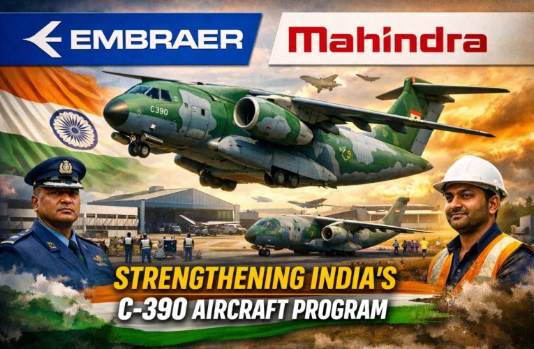 Embraer and Mahindra Expand Partnership to Strengthen India’s C-390 Military Aircraft Ecosystem