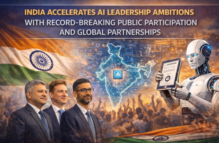 India Accelerates AI Leadership Ambitions with Record-Breaking Public Participation and Global Partnerships
