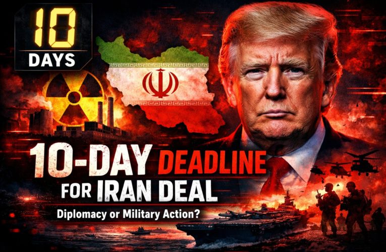 Trump Sets 10-Day Window for Iran Nuclear Deal as U.S. Expands Military Presence in Middle East