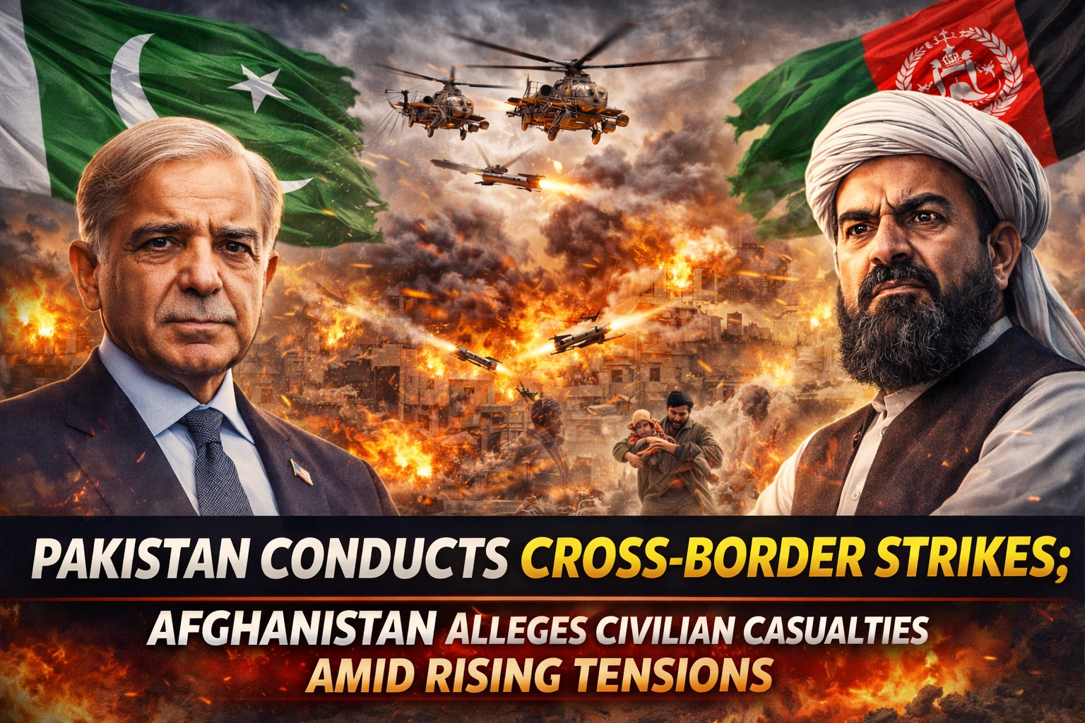 Pakistan Conducts Cross-Border Strikes