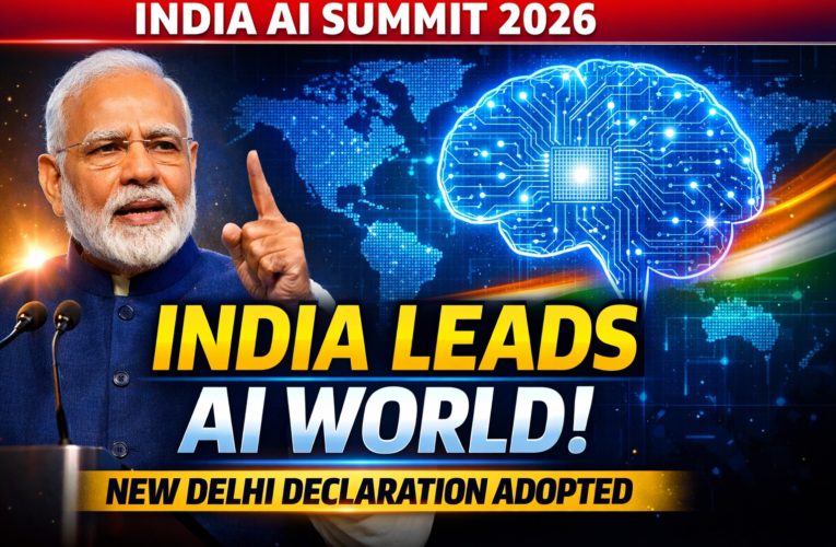 PM Modi Hails India AI Impact Summit, Positions Nation as Emerging Global AI Power