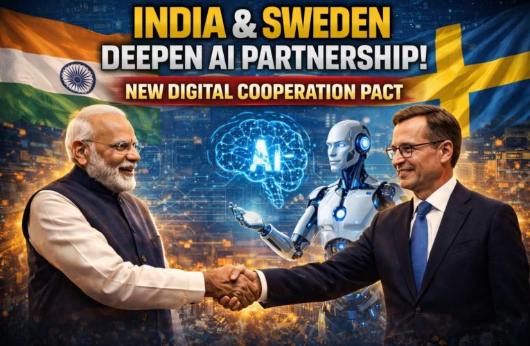 India and Sweden Deepen AI Partnership with New Digital Cooperation Pact