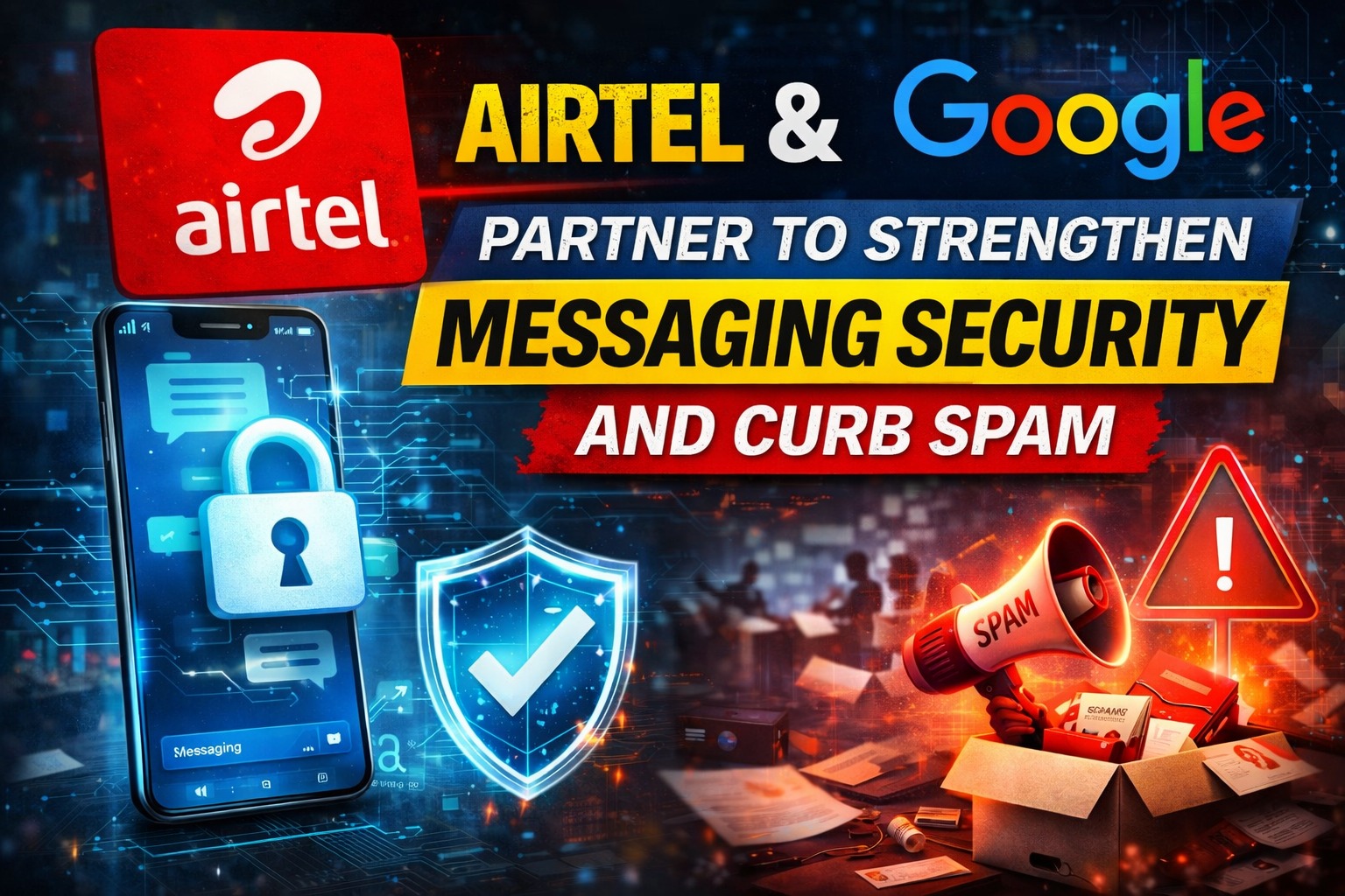 Airtel and Google Partner to Strengthen Messaging Security and Curb Spam