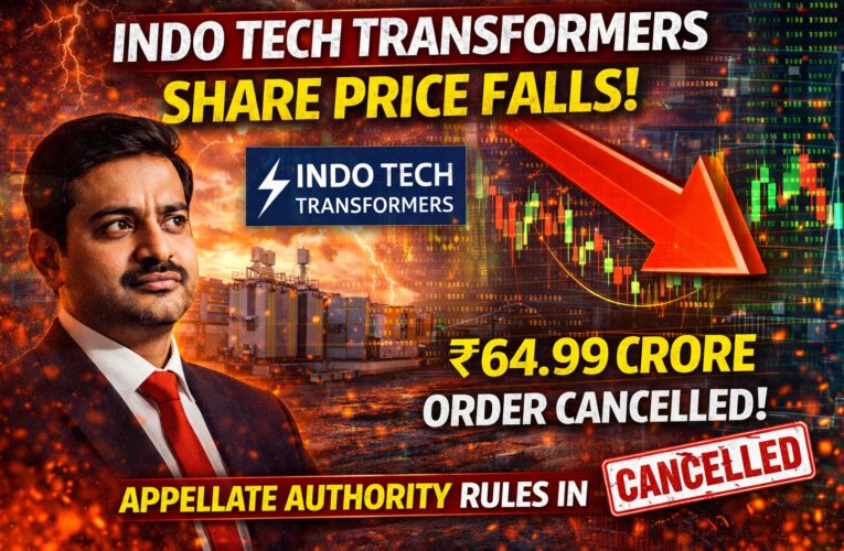 Indo Tech Transformers Share Price in Focus After ₹64.99 Crore Order Cancellation