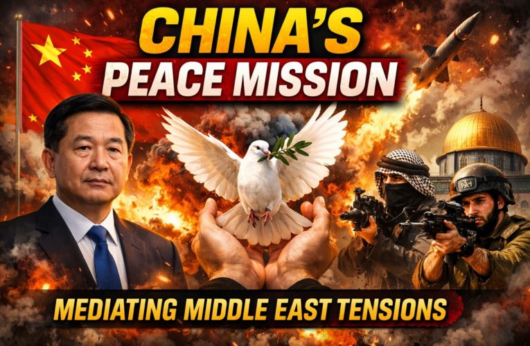 China Plans to Send Special Envoy to Mediate Amid Rising Middle East Tensions