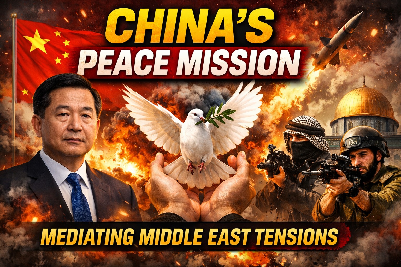 China Plans to Send Special Envoy to Mediate Amid Rising Middle East Tensions