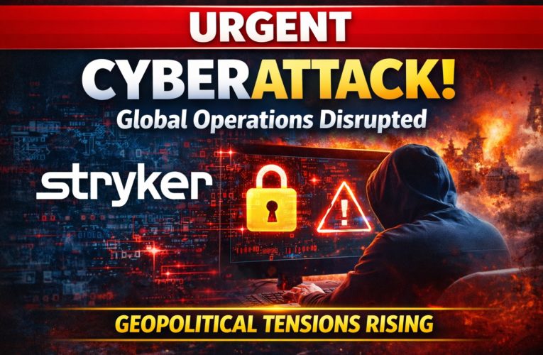 Cyberattack Disrupts Global Operations at Medical Device Giant Stryker Amid Rising Geopolitical Tensions
