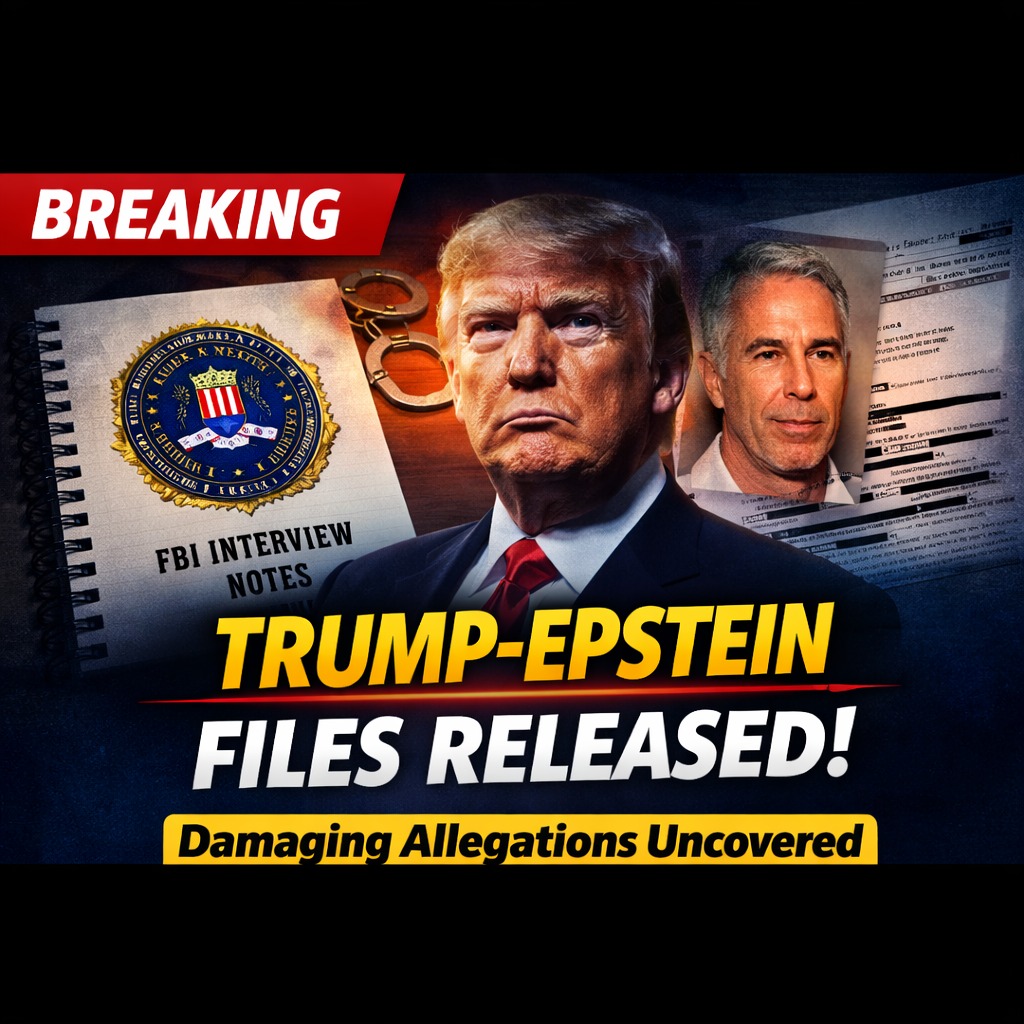 FBI Interview Notes Containing Allegations Against Donald Trump Released in Epstein Document Dump
