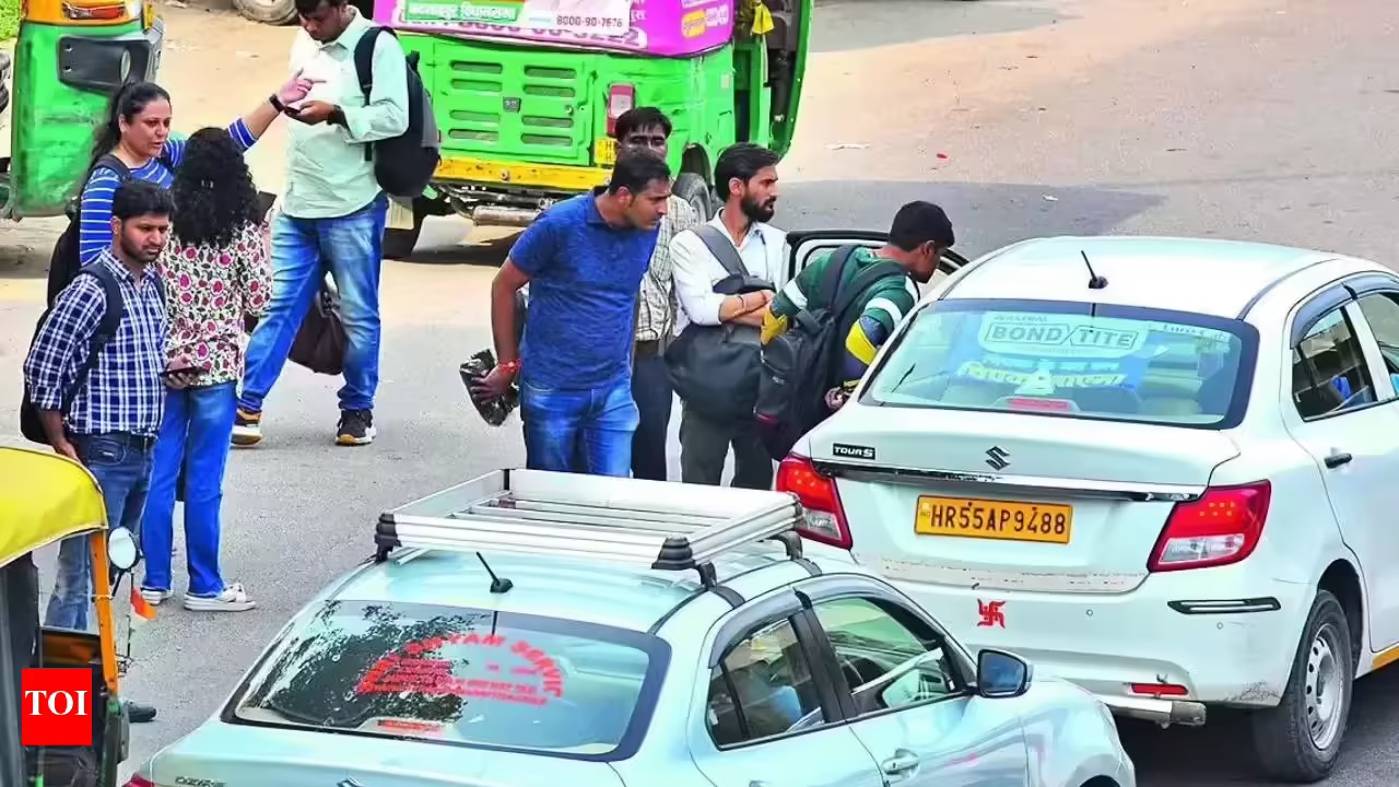 Gurugram Cab Strike: App-Based Drivers Demand Passenger KYC and Stronger Safety Measures