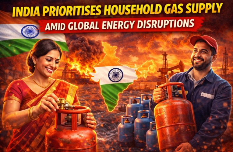 India Prioritises Household Gas Supply Amid Global Energy Disruptions
