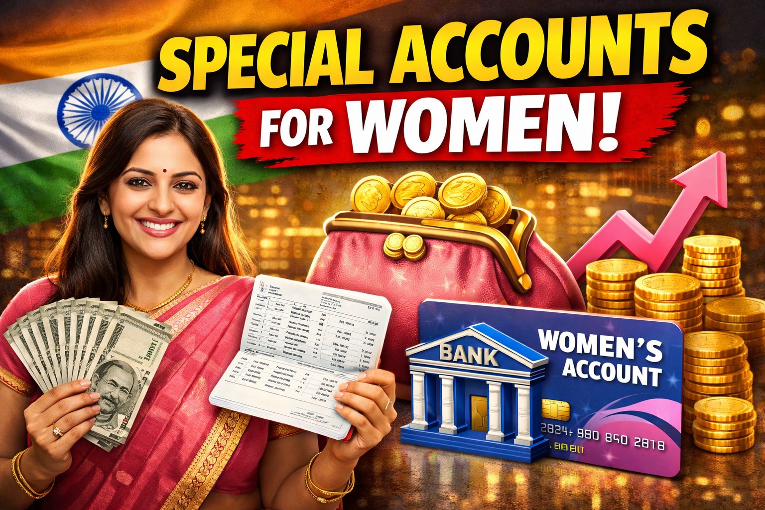 Indian Banks Launch Special Savings and Salary Accounts Tailored for Women