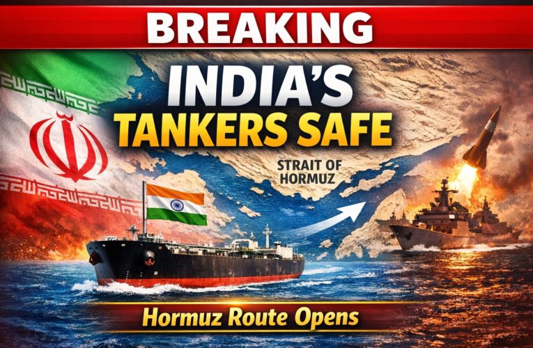 Iran Allows Indian-Flagged Tankers Safe Passage Through Strait of Hormuz Amid Middle East Conflict