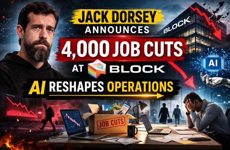 Jack Dorsey Announces 4,000 Job Cuts at Block as AI Reshapes Operations