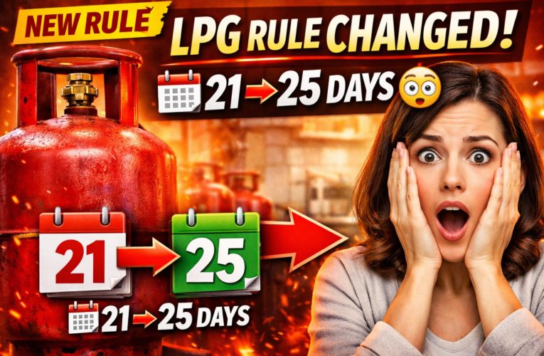 LPG Booking Interval Raised to 25 Days from 21 Days as Government Tightens Supply Management