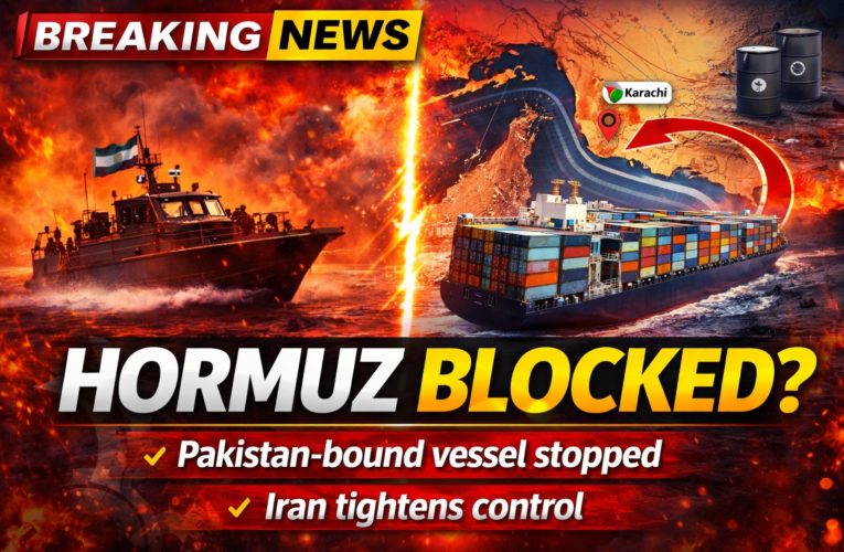 Middle East Tensions Rise as Iran Turns Back Karachi-Bound Vessel at Strait of Hormuz