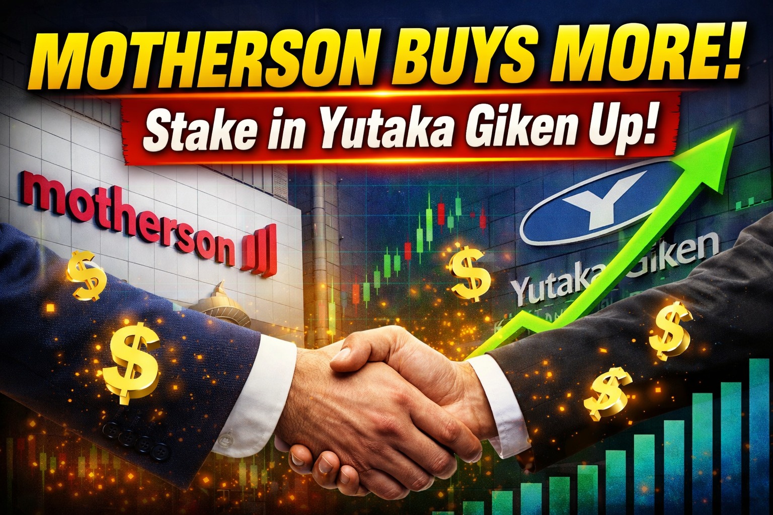 Motherson Completes Additional Stake Acquisition in Yutaka Giken