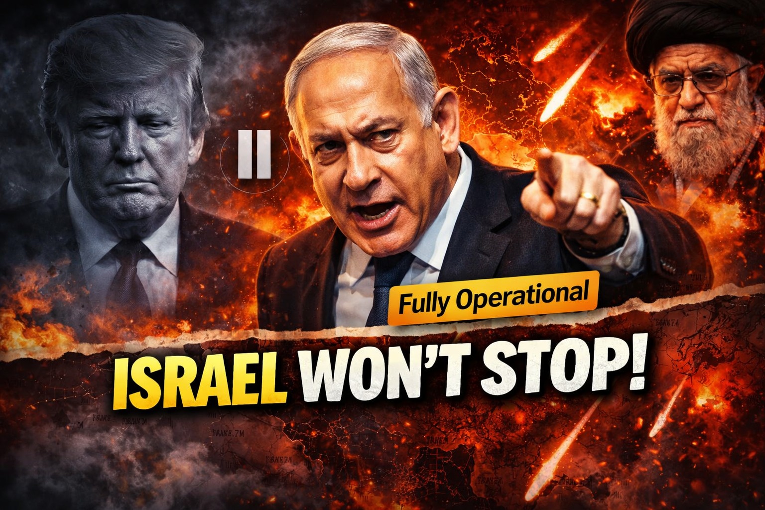 Netanyahu Breaks Silence After Trump’s Surprise Iran Strike Pause “Israel Remains Fully Operational”
