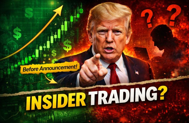 Suspicious Market Surge Before Trump’s Iran Announcement Raises Insider Trading Questions
