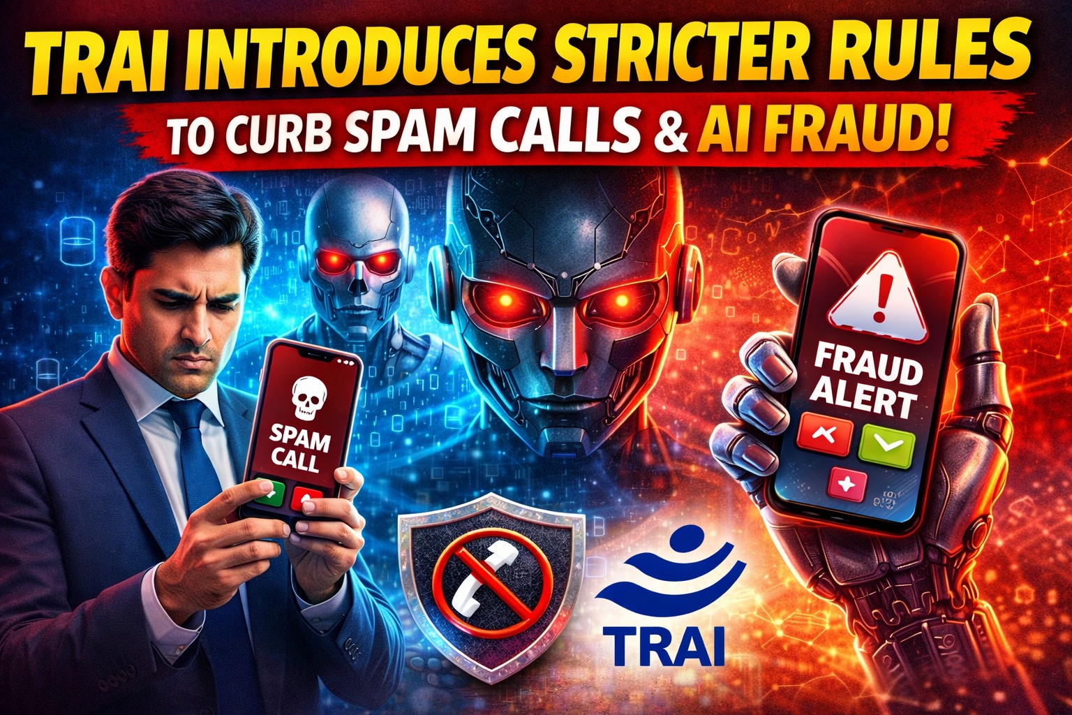 TRAI Introduces Stricter Rules to Curb Spam Calls and AI-Based Telecom Fraud