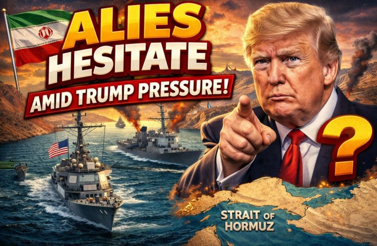 US Allies Hesitate to Deploy Warships in Strait of Hormuz Despite Pressure from Donald Trump