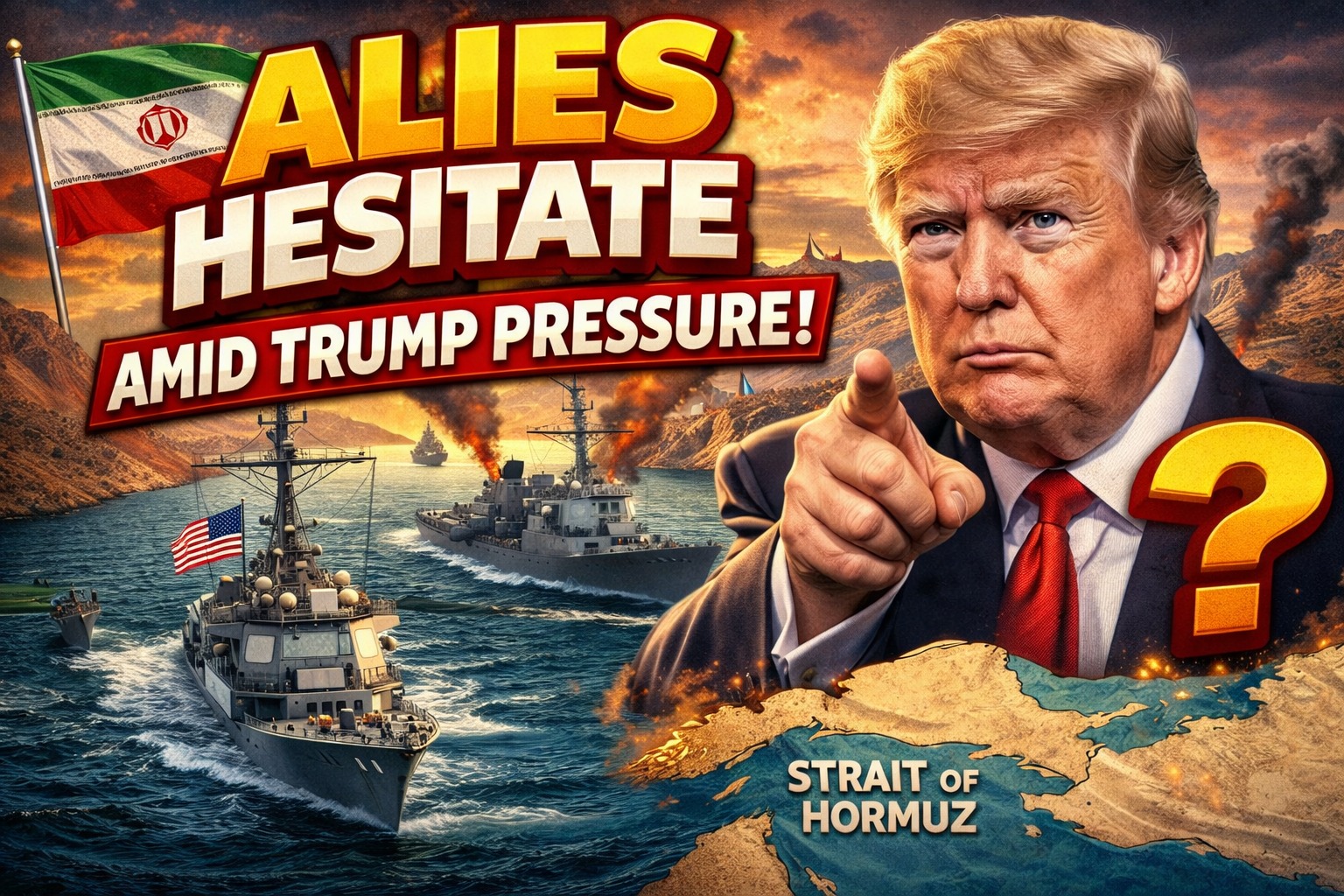 Strait of Hormuz, Donald Trump, US Foreign Policy, West Asia Crisis, Global Shipping Routes, NATO Allies, UK Australia Japan, Military Deployment News, Oil Supply Routes, International Relations