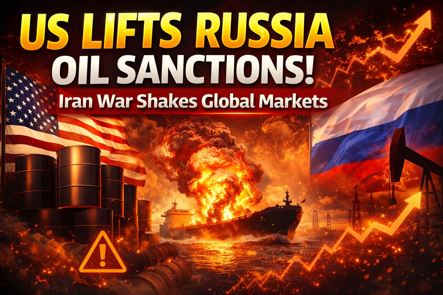 US Temporarily Eases Sanctions on Russian Oil to Stabilize Global Markets Amid Iran War