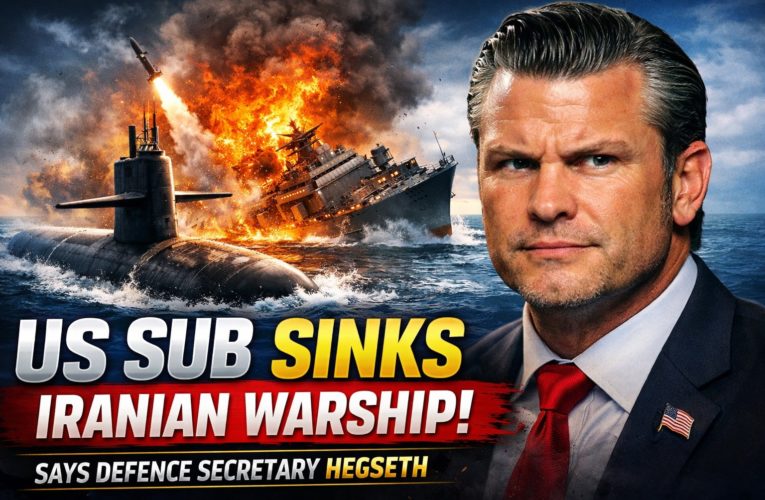 US Submarine Sinks Iranian Warship in Indian Ocean, Says Defence Secretary Pete Hegseth