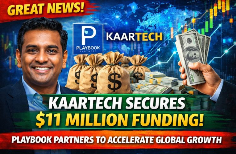 KaarTech Secures $11 Million Funding from Playbook Partners to Accelerate Global Growth