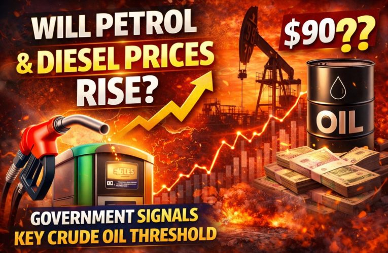 Will Petrol and Diesel Prices Rise in India? Government Signals Key Crude Oil Threshold
