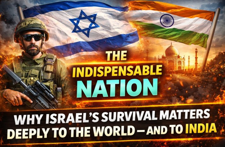 The Indispensable Nation: Why Israel’s Survival Matters Deeply to the World — and to India