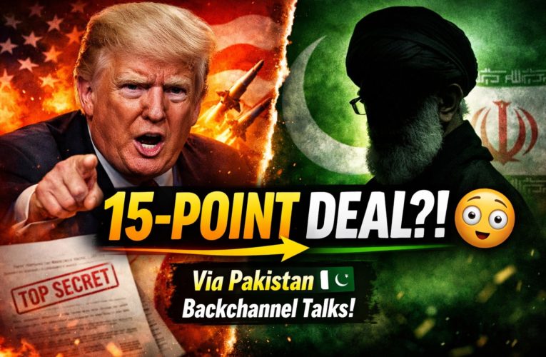 Trump Signals Potential Breakthrough in US-Iran Tensions: 15-Point Ceasefire Proposal Delivered via Pakistan as Backchannel Diplomacy Intensifies