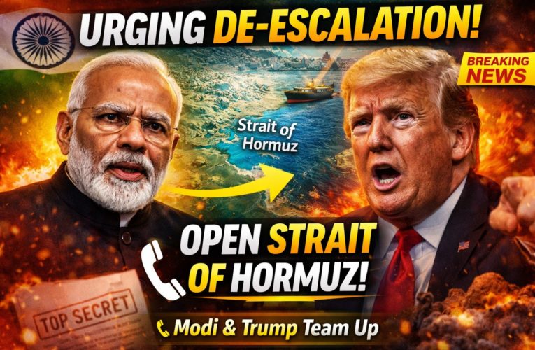 PM Modi’s Strategic Outreach: India Urges De-escalation in West Asia Conflict as Modi-Trump Call Emphasizes Open Strait of Hormuz for Global Energy Security