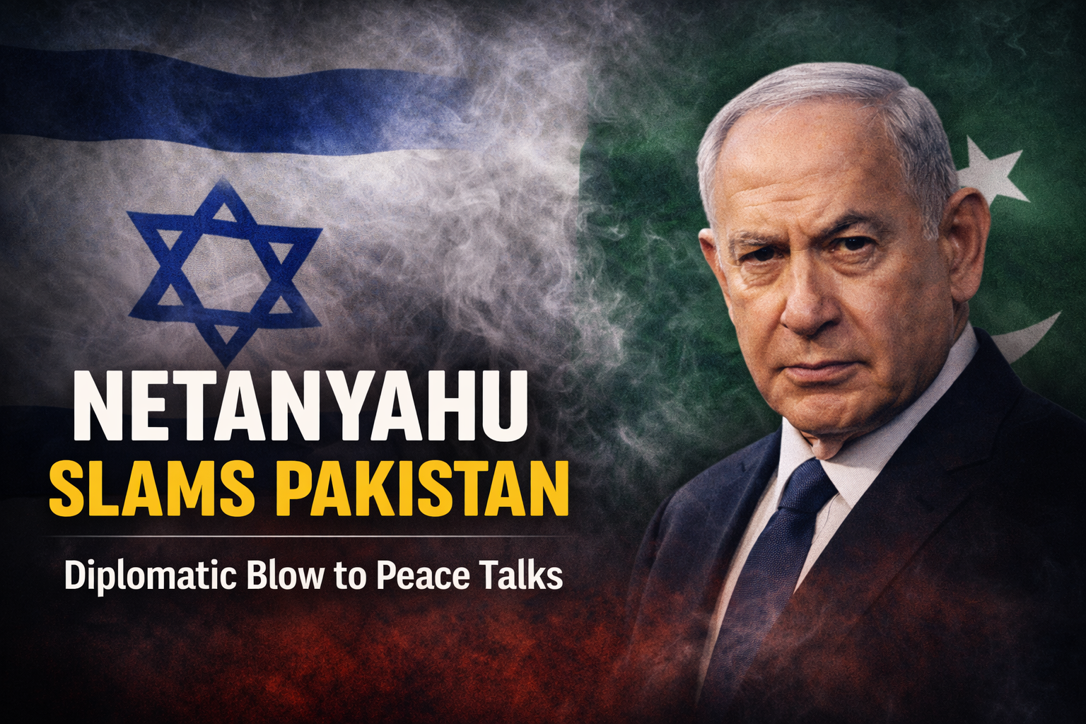 Netanyahu Slams Pakistan Remarks: Peace Talks Face Diplomatic Setback