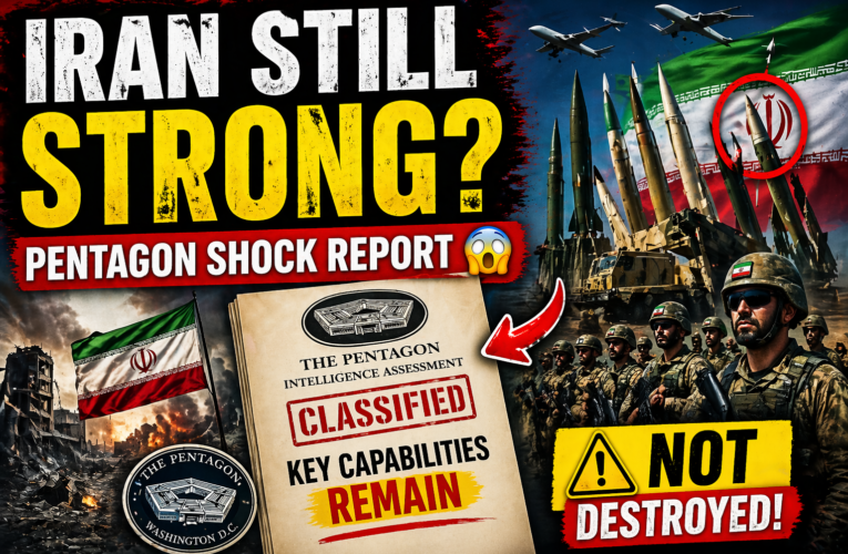 US-Iran War: Iran Still Holds Strong Military Capabilities, Pentagon Report
