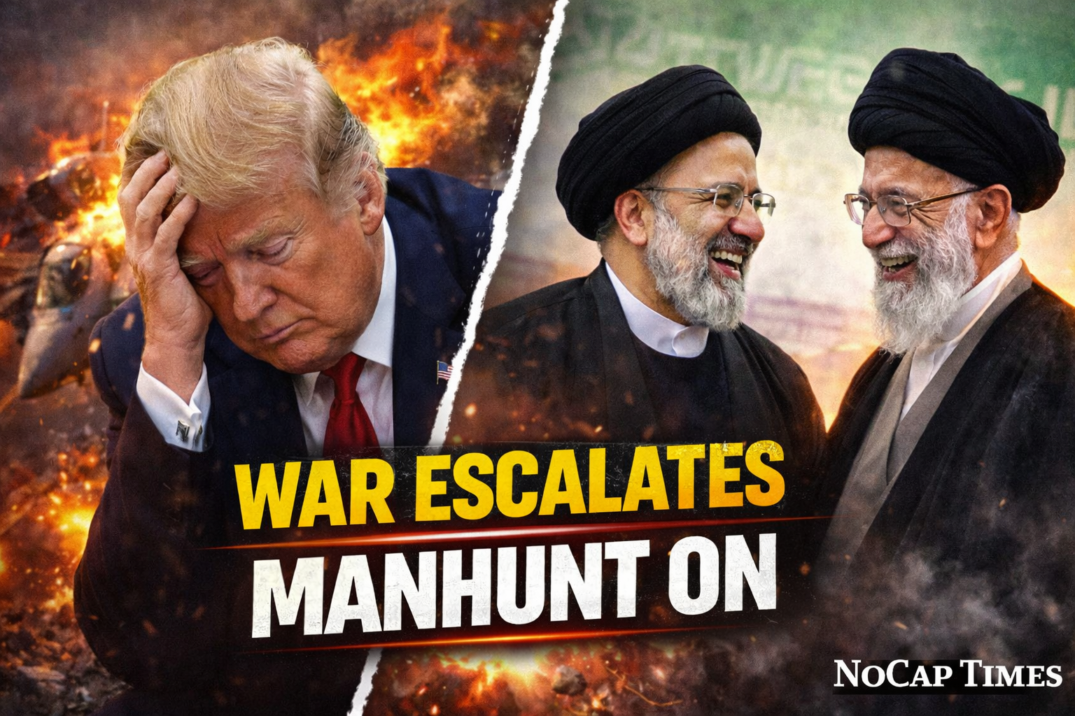 US-Iran War Escalates: Manhunt Intensifies After F-15E Strike Eagle Downing