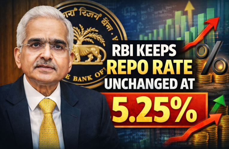 RBI Keeps Repo Rate Unchanged at 5.25%: Reserve Bank of India Maintains ‘Neutral’ Policy Stance