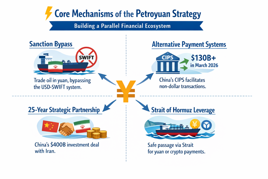 Core Mechanisms of the Petroyuan Strategy