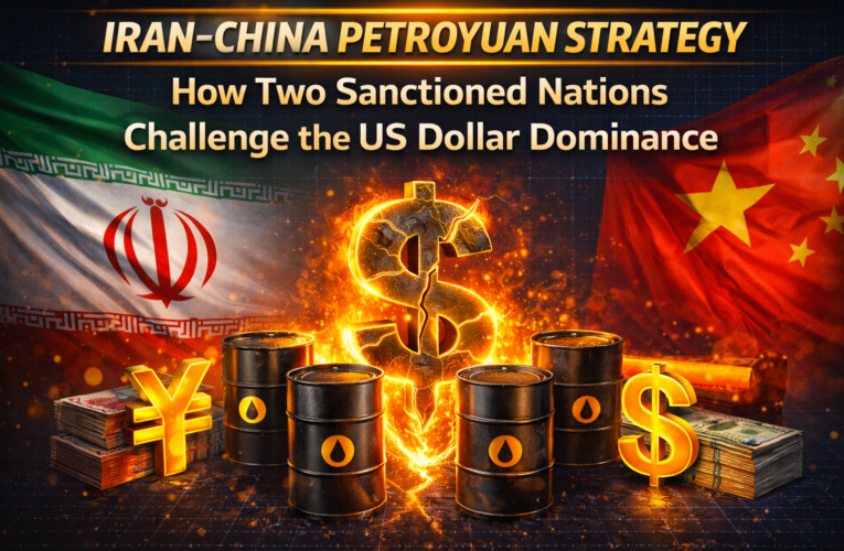 Iran-China Petroyuan Strategy: How Two Sanctioned Nations Challenge the US Dollar Dominance