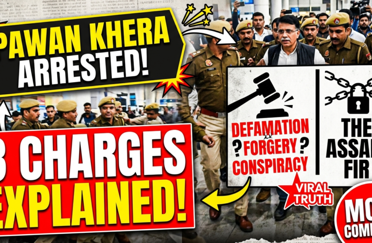 Assam FIR Against Pawan Khera: Defamation, Forgery, and Conspiracy Charges Explained