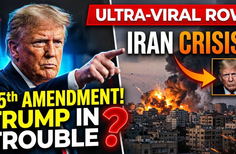 25th Amendment Row Intensifies: Why Donald Trump Is Facing Fresh Political Heat Amid Iran Crisis