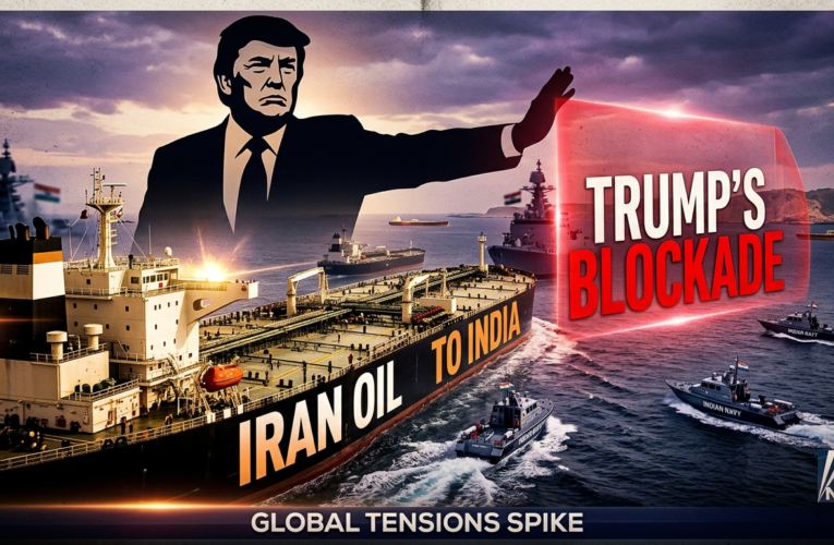 Iran Oil Tankers Reach India Amid Trump’s Hormuz Blockade: Global Energy Tensions Spike