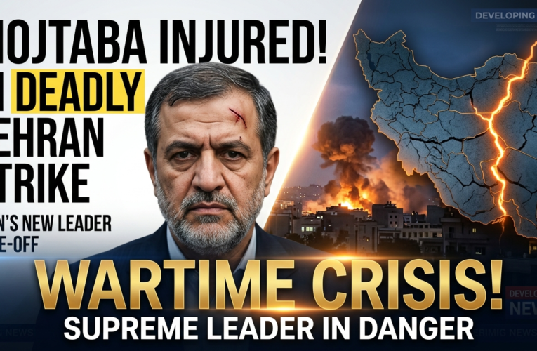 Mojtaba Khamenei Injured: Iran’s New Supreme Leader Faces Wartime Crisis After Deadly Tehran Strike