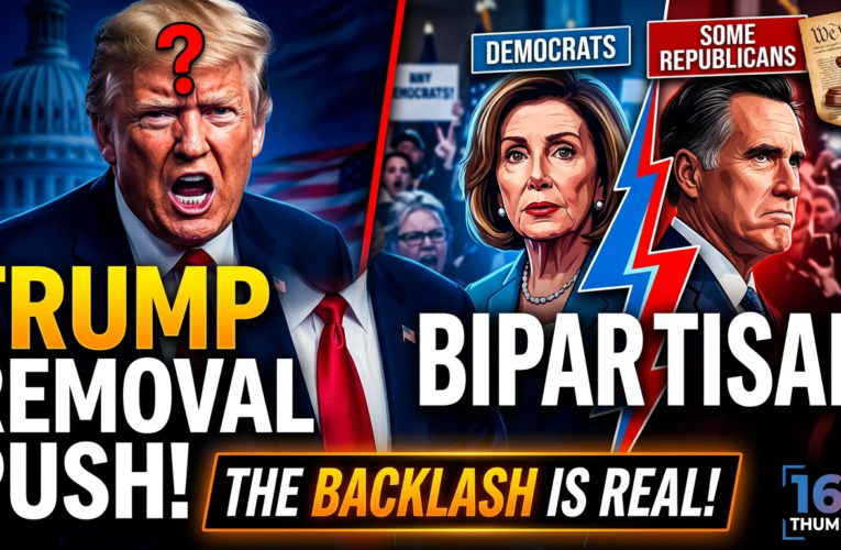 Donald Trump Faces Bipartisan Backlash: Democrats Push Removal, Some Republicans Express Concern