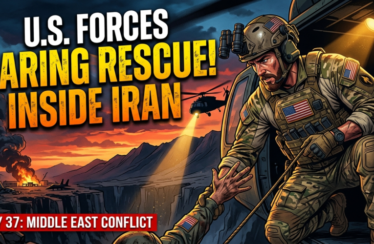 Day 37 of Middle East Conflict: US Forces Execute Daring Rescue of F-15 Crew Member Inside Iran