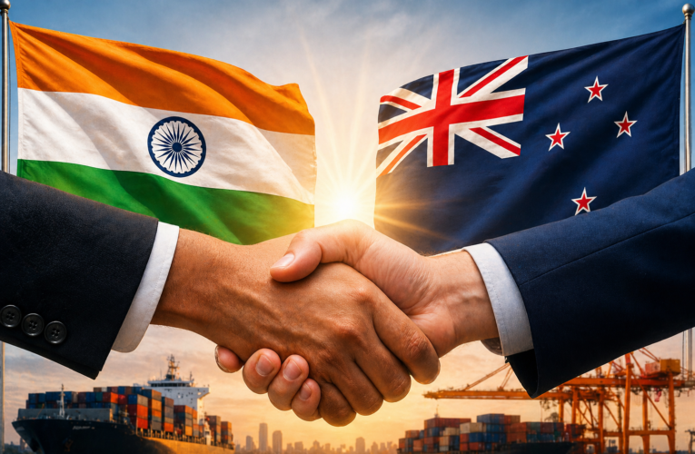 India–New Zealand Free Trade Agreement 2026: A Transformational Deal Driving Trade, Investment, and Global Opportunities