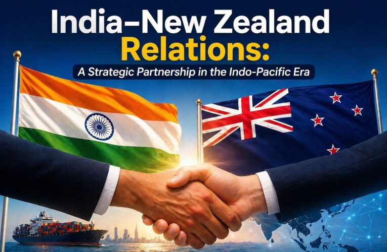 India–New Zealand Relations: A Strategic Partnership in the Indo-Pacific Era – Navigating Complementarities, Shared Values, and Emerging Opportunities