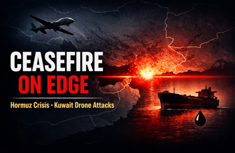 Iran Ceasefire News 2026: Kuwait Drone Attacks, Hormuz Crisis Deepens Amid Fragile Truce