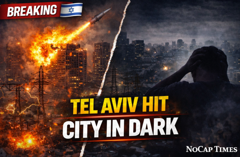 Tel Aviv Bombed: Iran Missile Strike Hits Power Supply, Flattens Building in Major Escalation