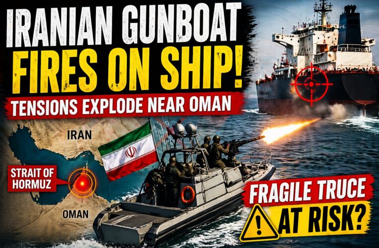 US-Iran Ceasefire Extension: Iranian Gunboat Fires on Ship Near Oman Amid Fragile Truce and Strait of Hormuz Tensions